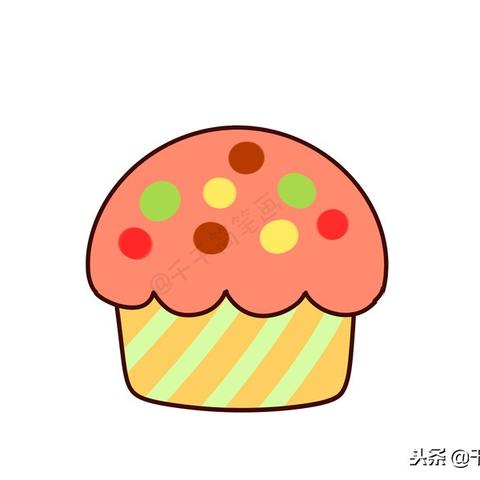 (100种糖果简笔画 要求:简单又好看)用简笔画绘制的好看糖果，色彩绚丽，让人忍不住想咬一口