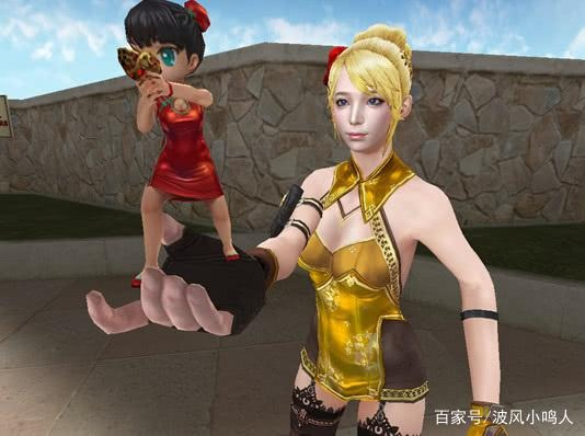 (cf灵狐去)CF女英雄灵狐钢筋：狐狸妩媚 意志坚强 手中钢筋 势不可挡